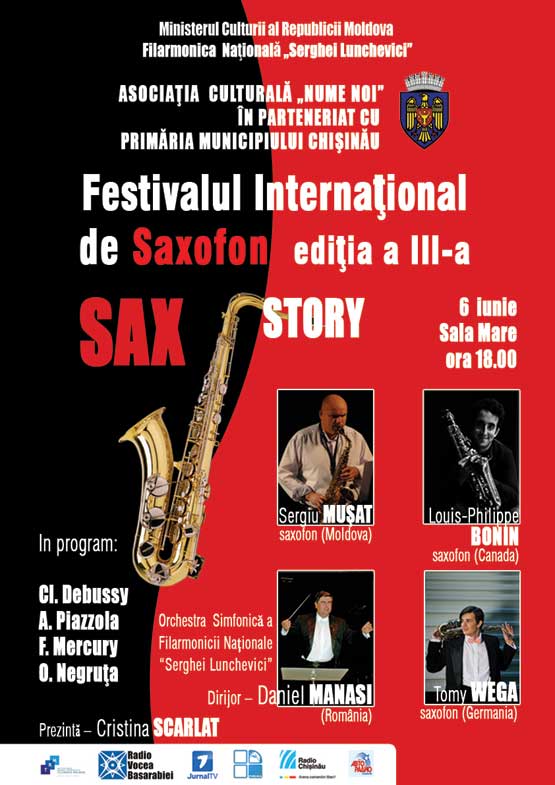 Festivalul International de Saxofon "Sax-Story" editia a III-a