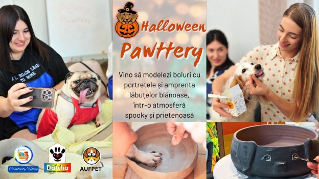 Halloween Pawttery: Distracție și Creativitate cu Patrupedul Tău! 