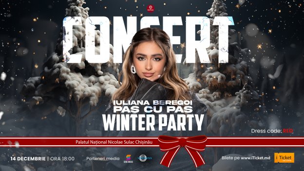 IULIANA BEREGOI PAS CU PAS WINTER PARTY!