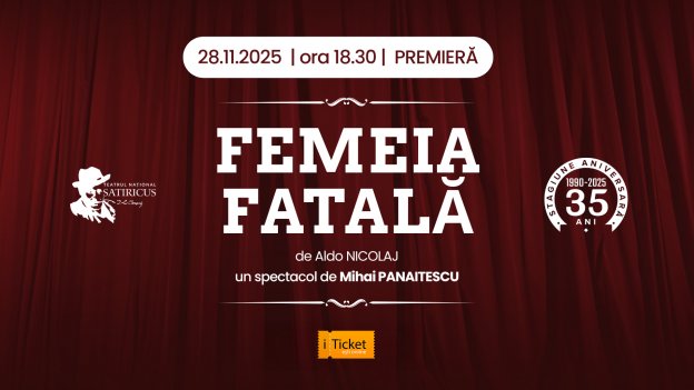 Premieră! FEMEIA FATALĂ de Aldo NICOLAJ