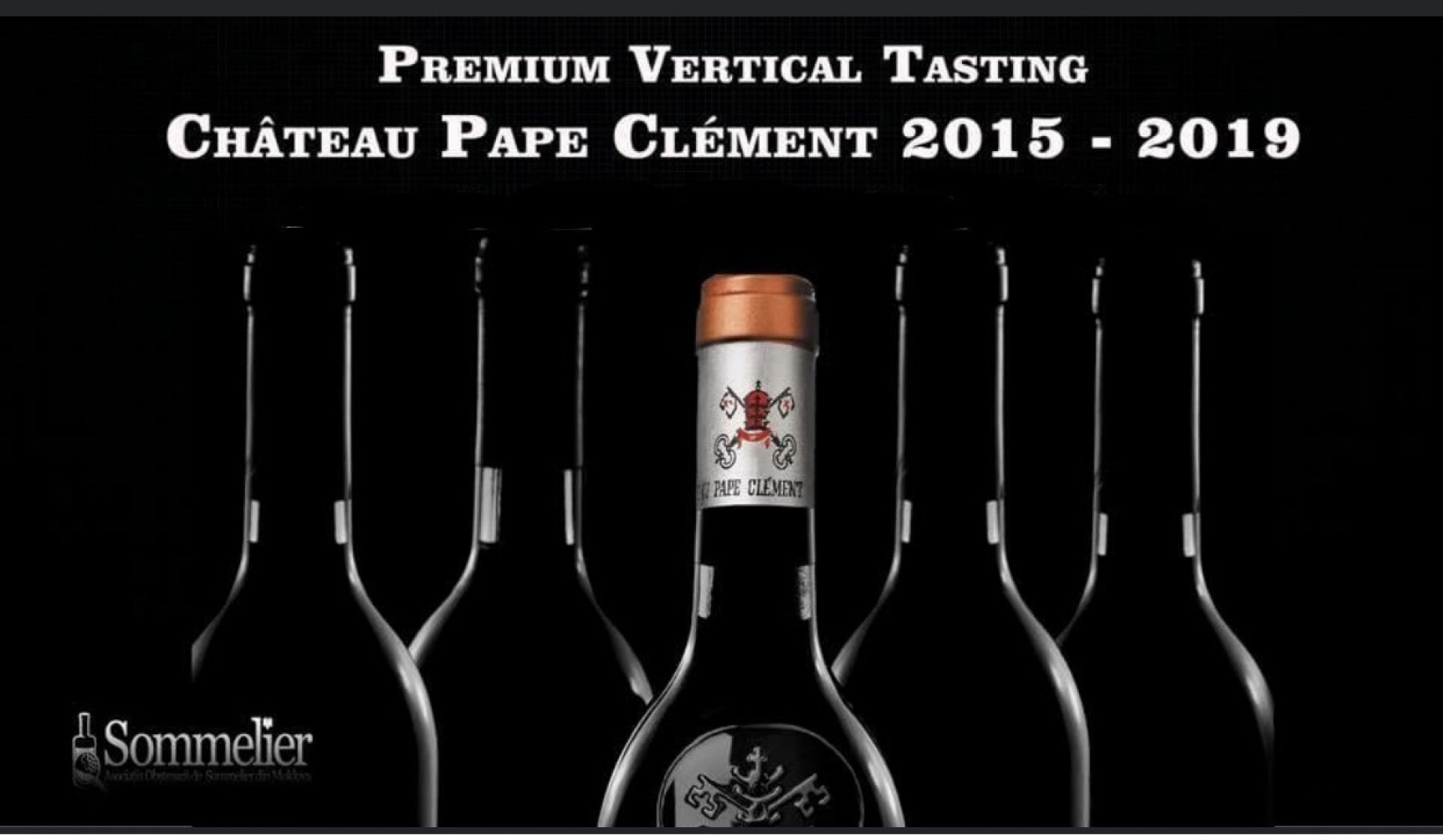 Premium Vertical Tasting / Chateau Pape Clement 2015-2019