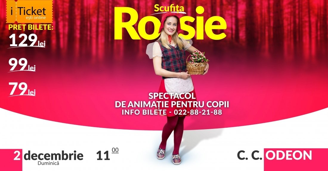 Spectacolul pentru copii - Scufita Rosie 