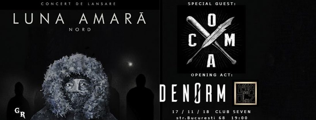 Luna Amara - Lansare Album + Coma live in Chisinau