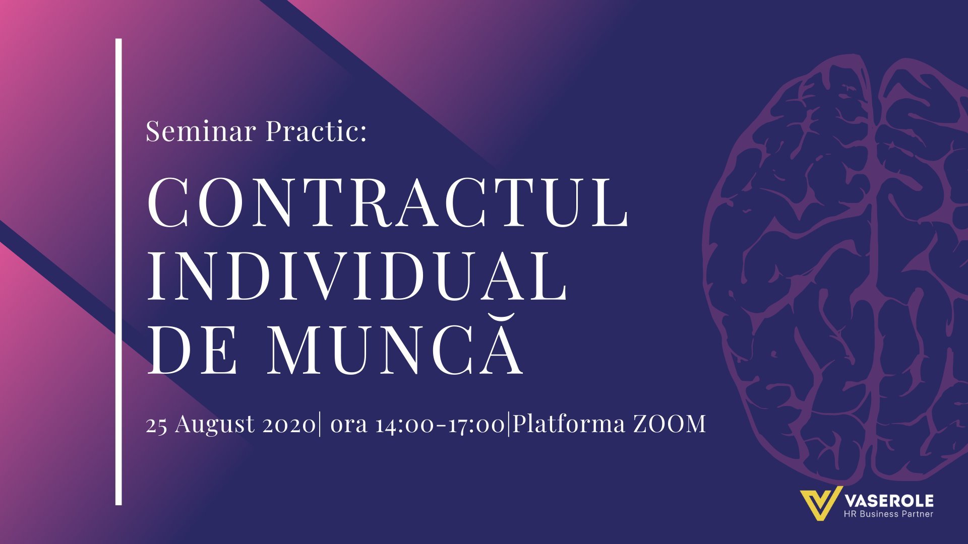 Seminar practic: CONTRACTUL INDIVIDUAL DE MUNCA