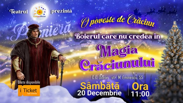 „Boierul care nu credea în Magia Crăciunului!” 