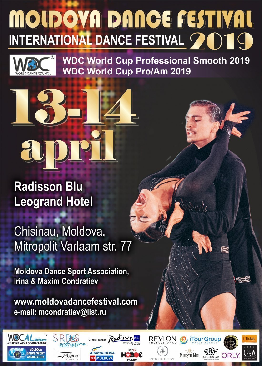 13 Aprilie-19:00-Moldova Dance Festival 2019