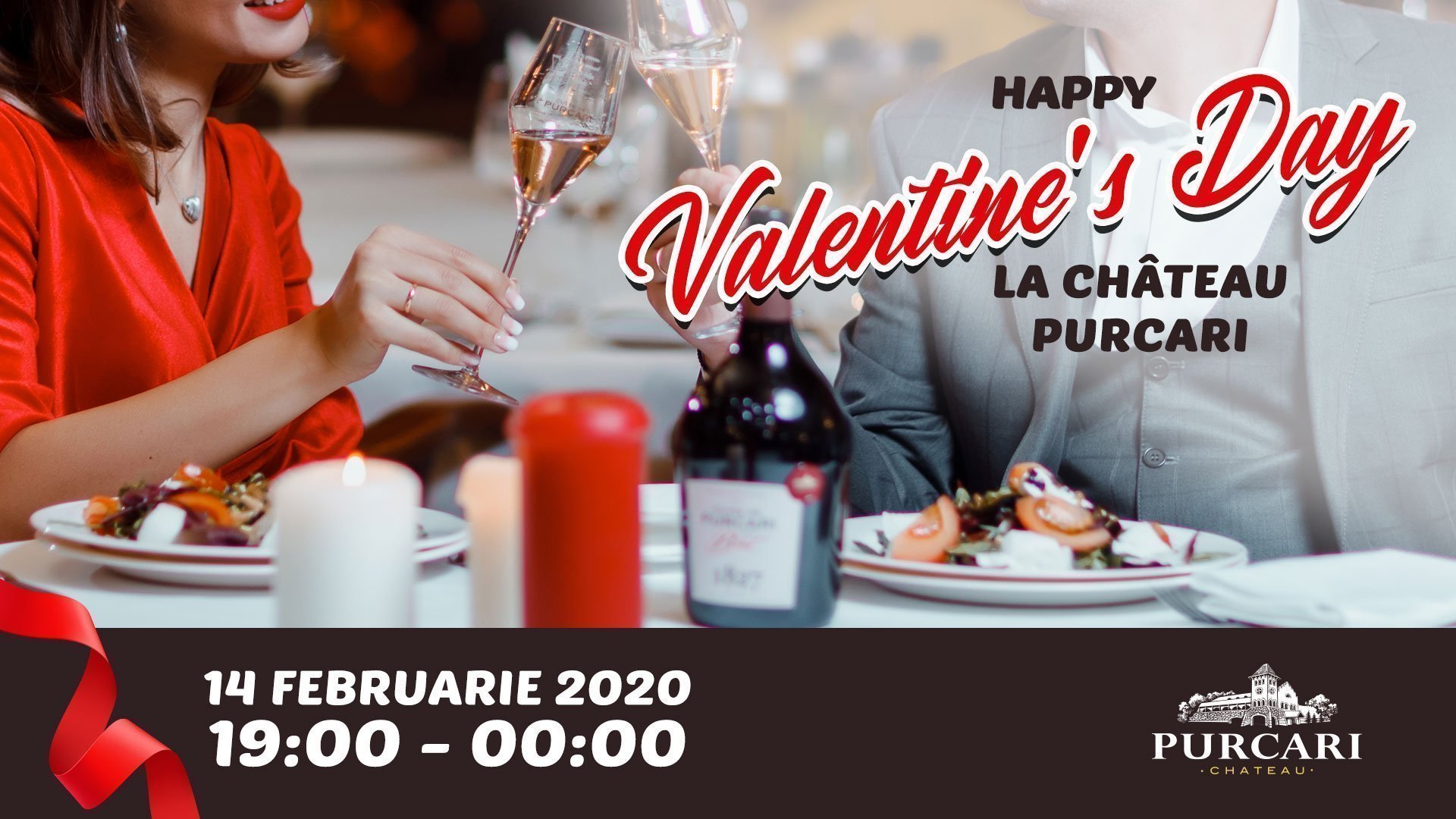Happy Valentine's Day la Chateau Purcari