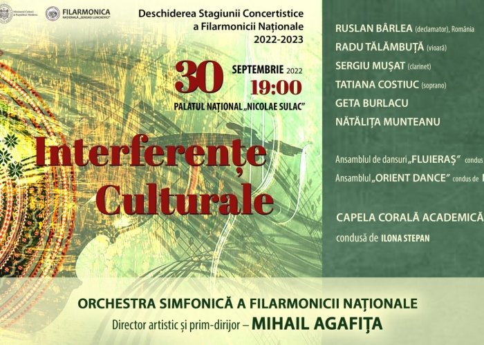 Deschiderea Stagiunii Concertistice 2022-2023. Concert Vocal-Simfonic ...