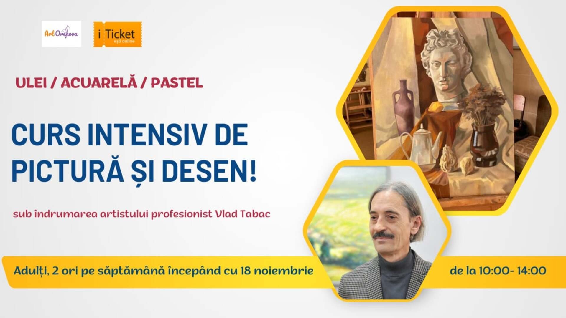 Curs intensiv de pictură și desen 