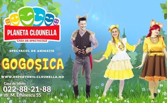 Gogosica - Spectacol Interactiv de Animatie pentru Copii | AUGUST 2022 | +3