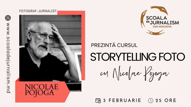 Curs de ”Storytelling foto” cu Nicolae Pojoga