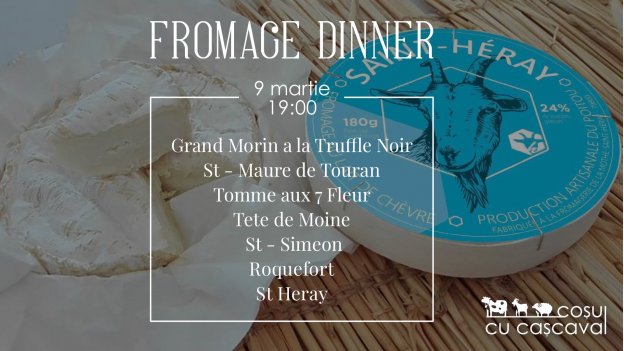 Fromage Dinner 9 Martie 