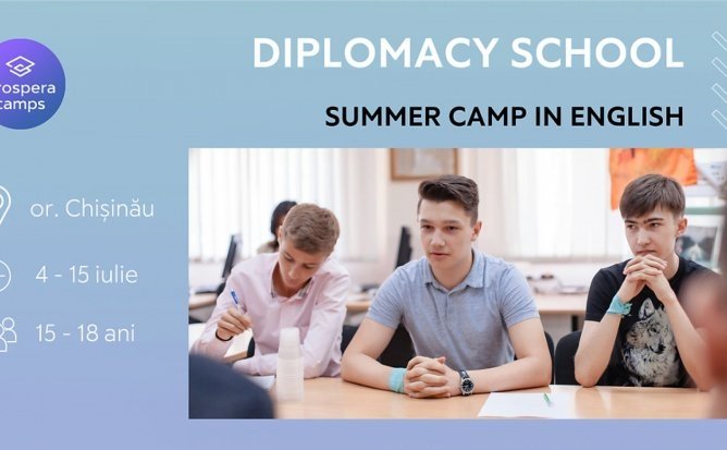 Școala Diplomației - Tabăra în Engleză pentru adolescenți