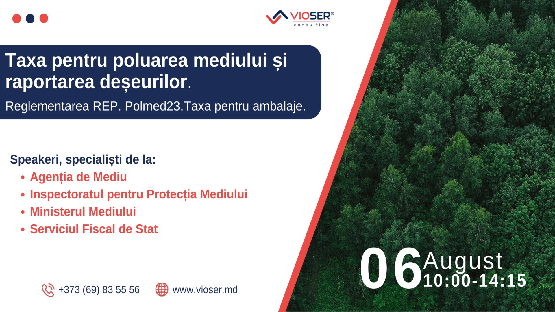 Taxa pentru poluarea mediului și raportarea deșeurilor. Reglementarea REP. Polmed23. Taxa pentru ambalaje.