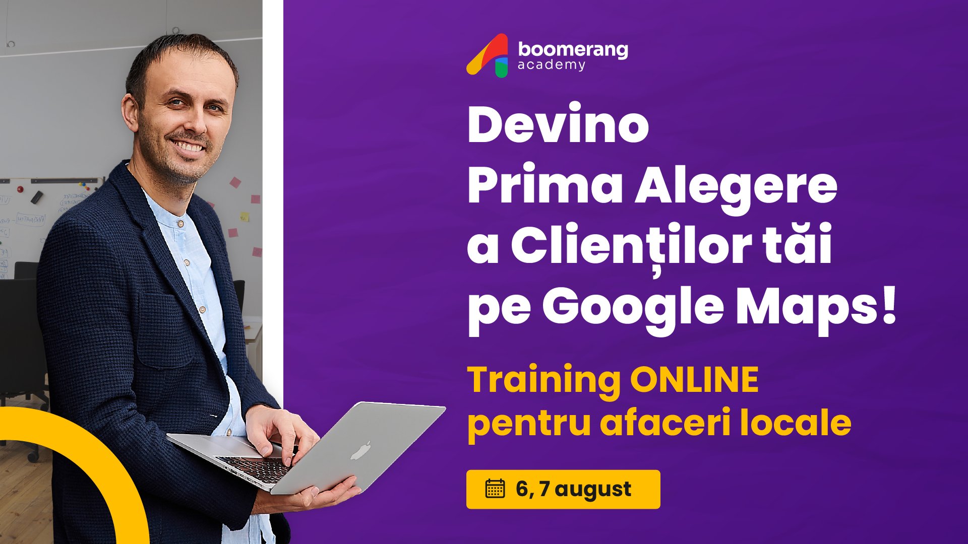 Training pentru afaceri locale: Cum să fii mai vizibil pe Google Maps 