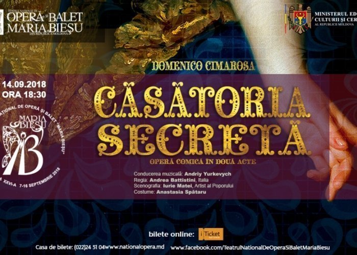 Casatoria Secreta Septembrie 2018 Iticket Md