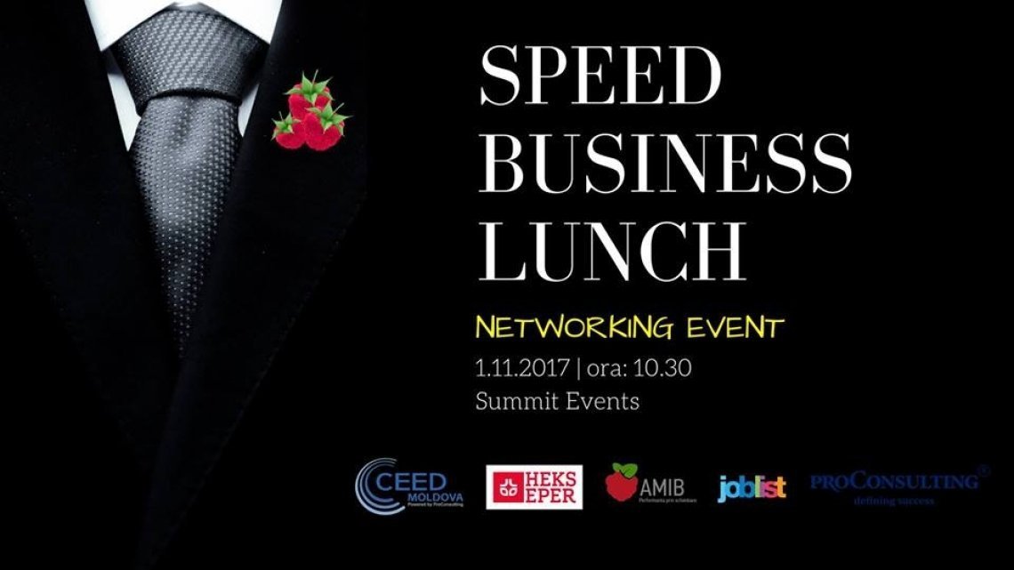 Speed Business Lunch 