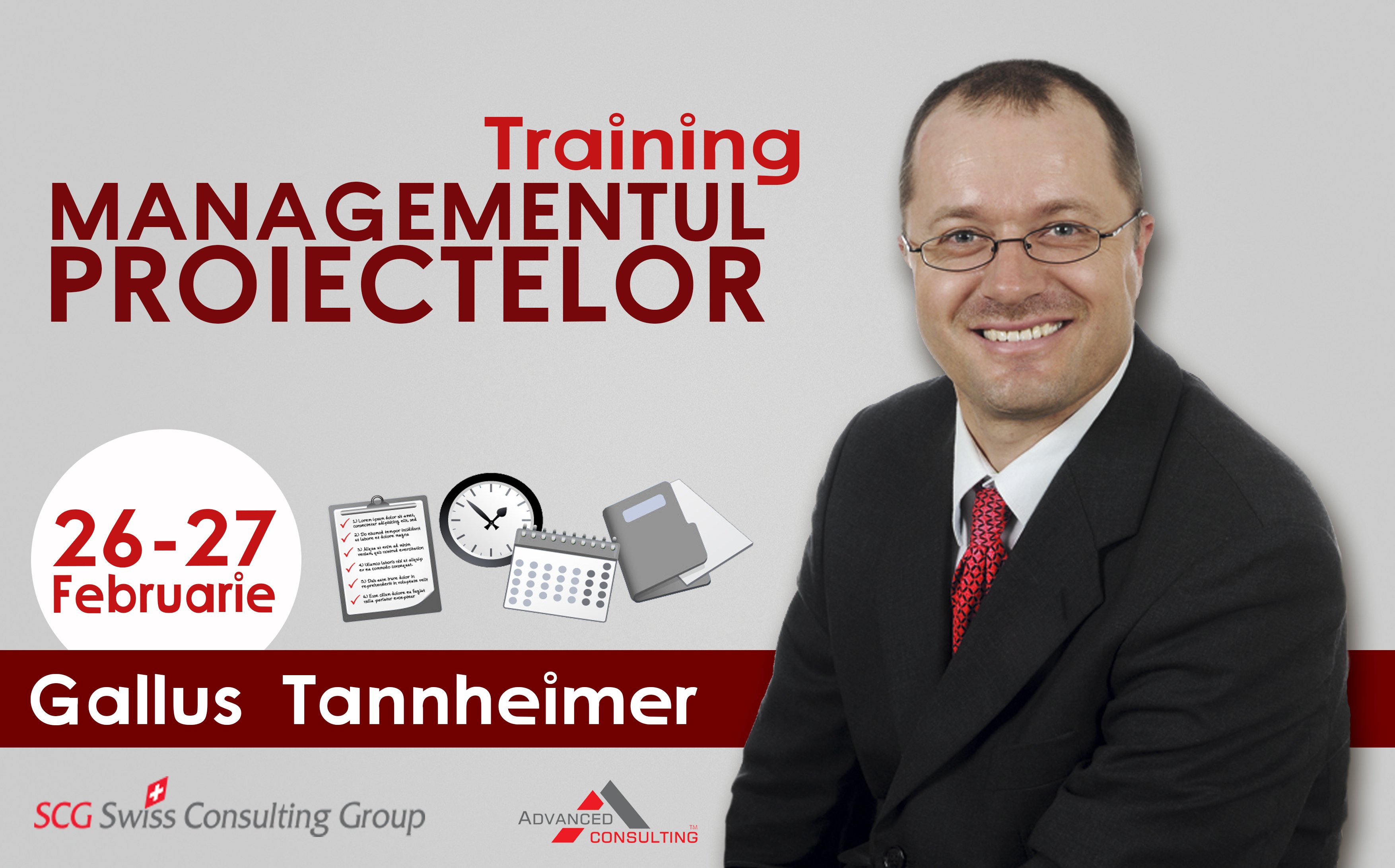 Gallus Tannheimer - Managementul proiectelor