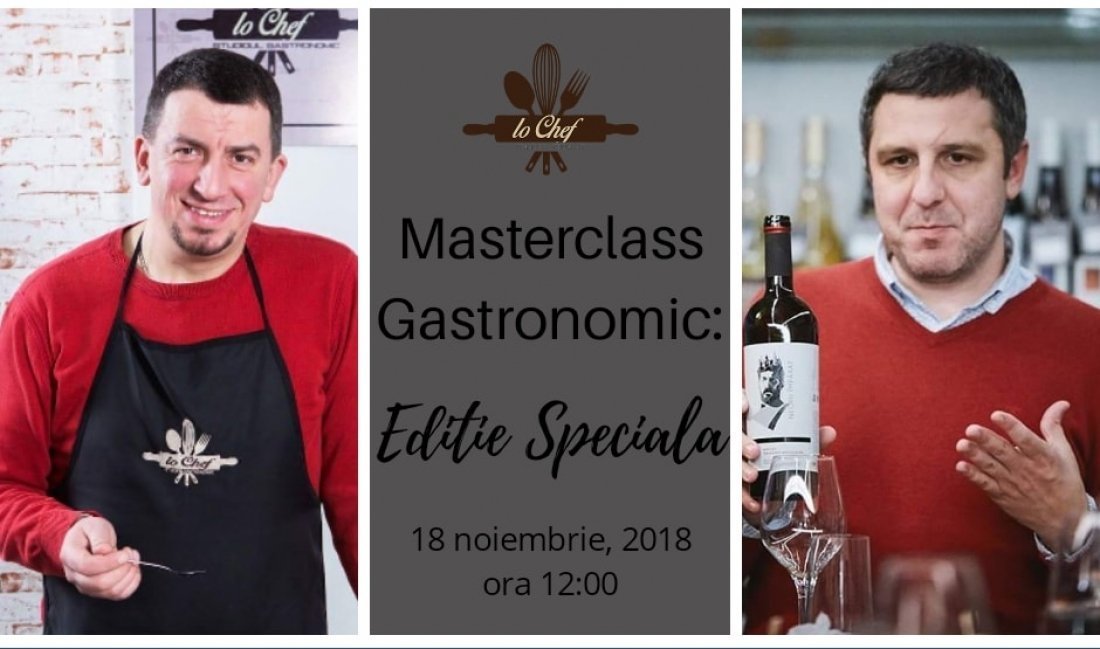 Masterclass Gastronomic de Bucatarie Europeana.