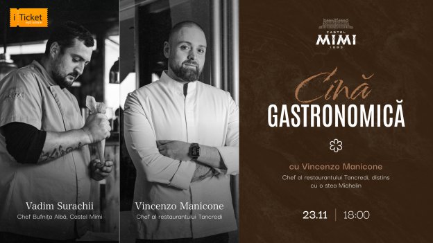 Cină gastronomică la Castel Mimi 