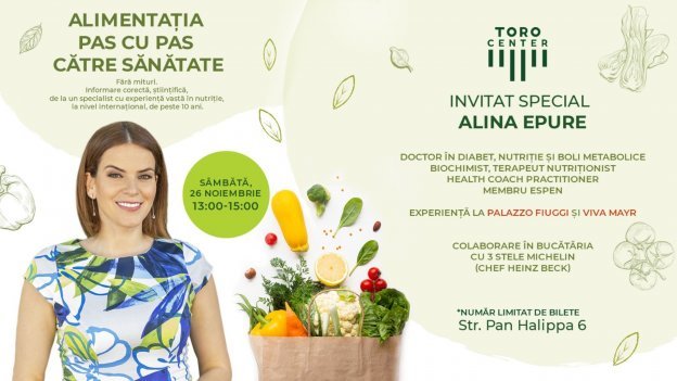 Conferința pe nutriție "Alimentația pas cu pas către sănătate"