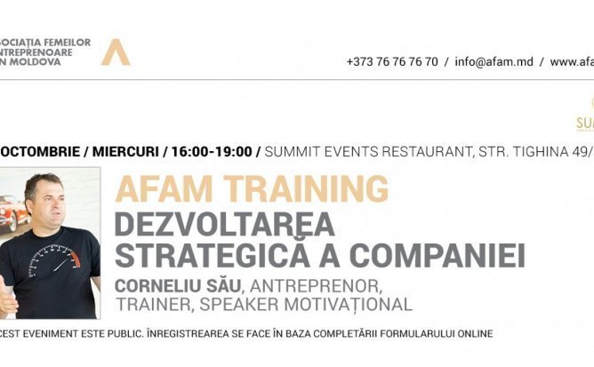 AFAM Training: Dezvoltarea strategica a companiei