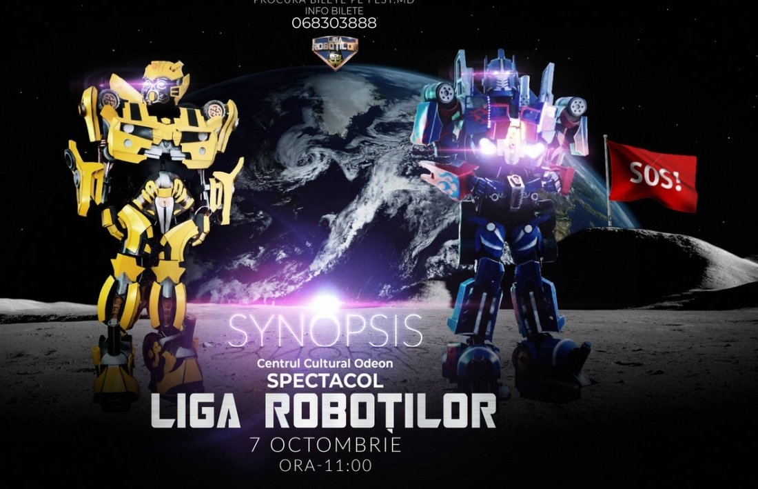Spectacol Synopsys de la Liga Robotilor octombrie