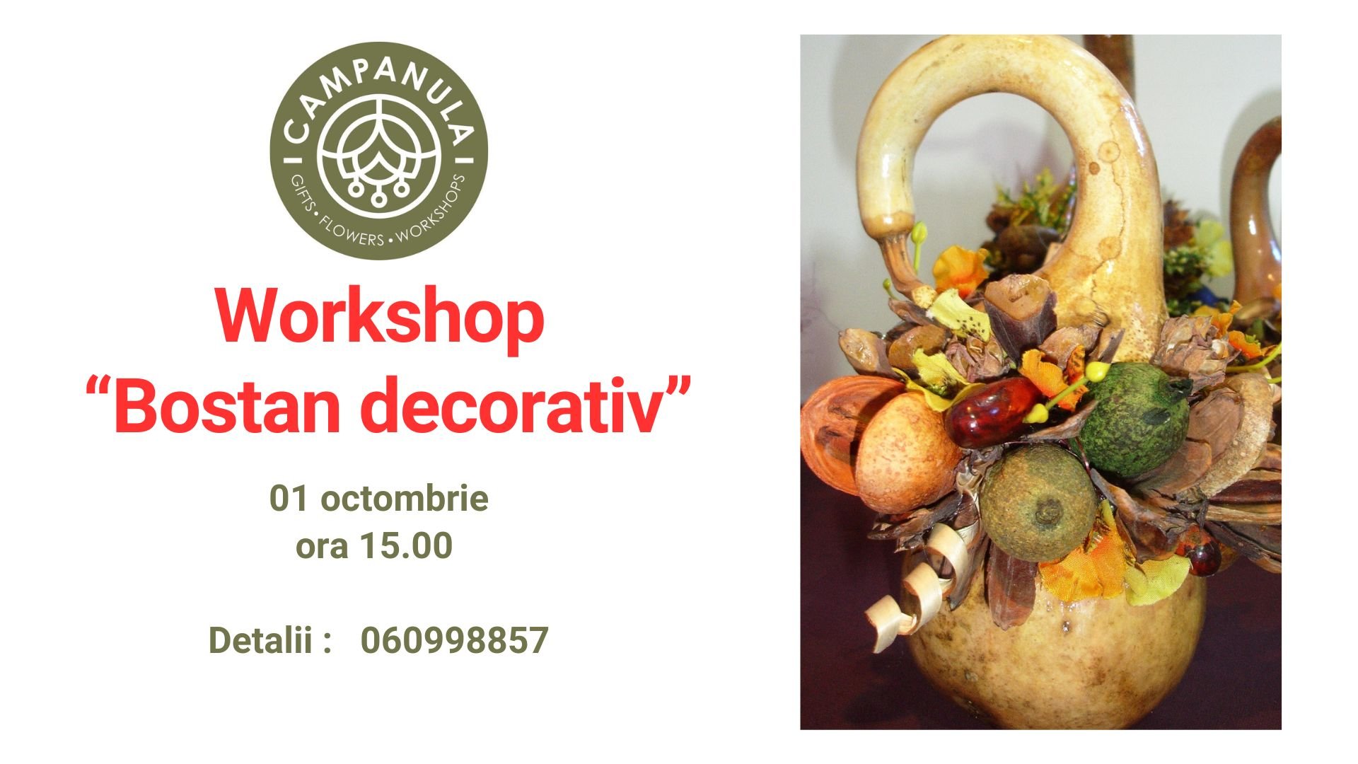Workshop — «Bostan decorativ»