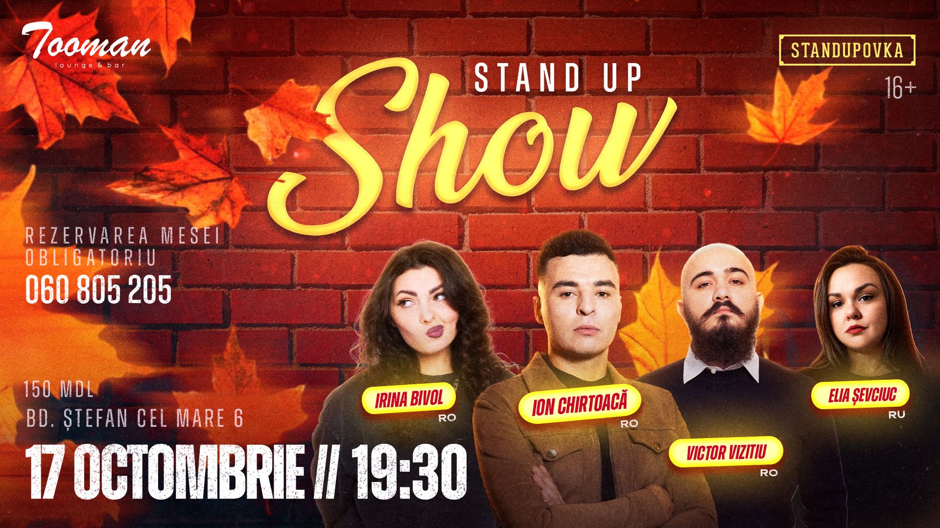 Stand UP Show 17 Octombrie