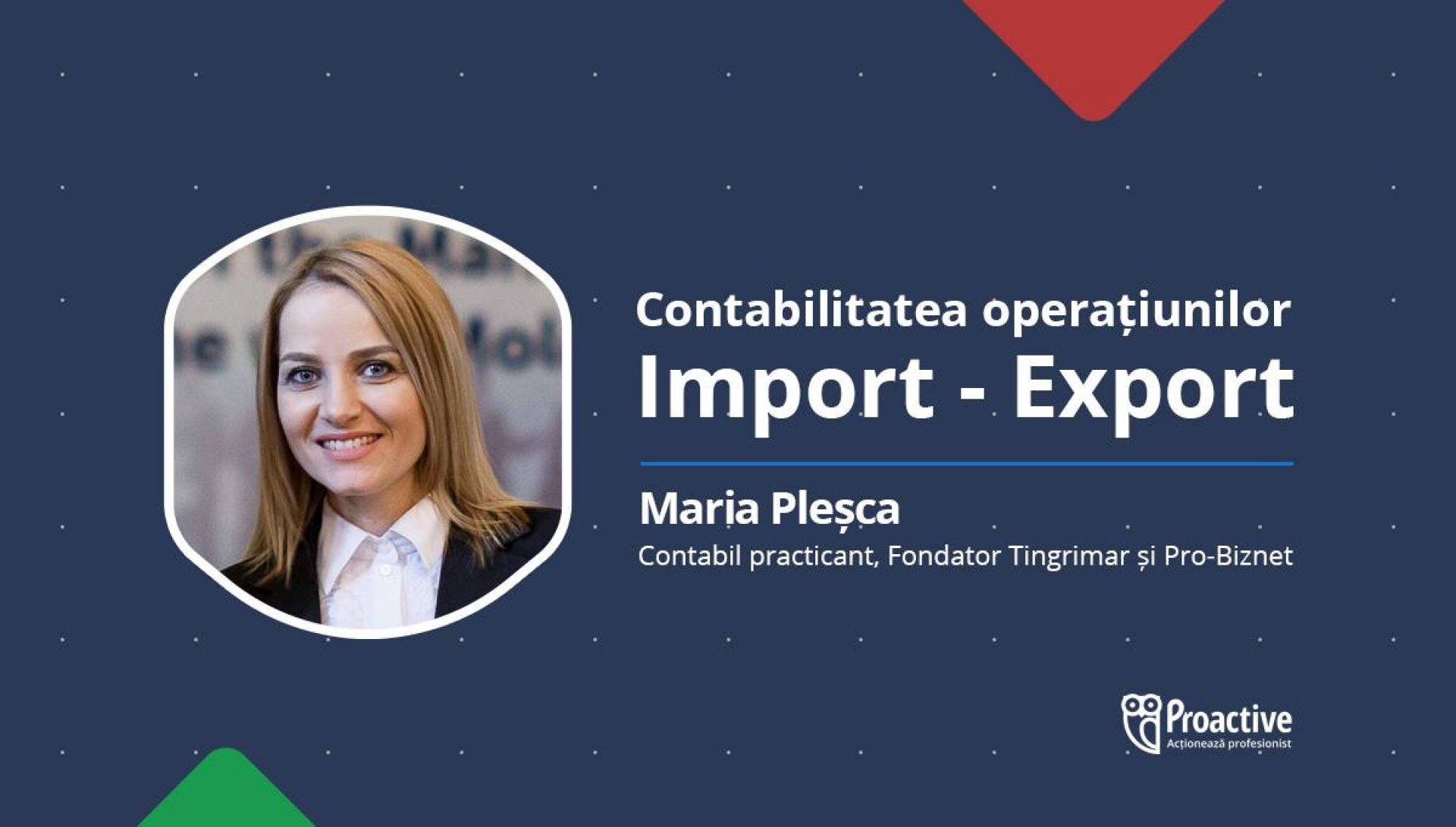 Contabilitatea operatiunilor Import-Export