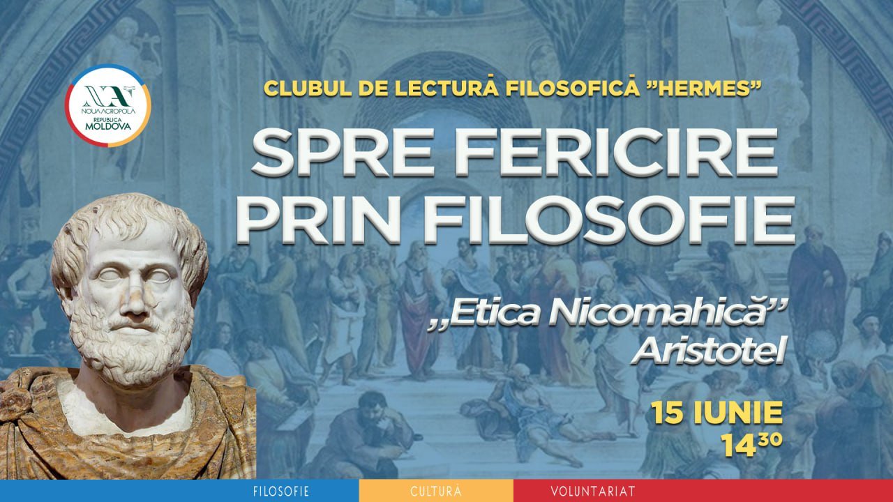 Club de Lectură Filosofică "Hermes" #14: Spre Fericire prin Filosofie 