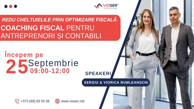 Coaching Fiscal pentru ANTREPRENORI și CONTABILI!