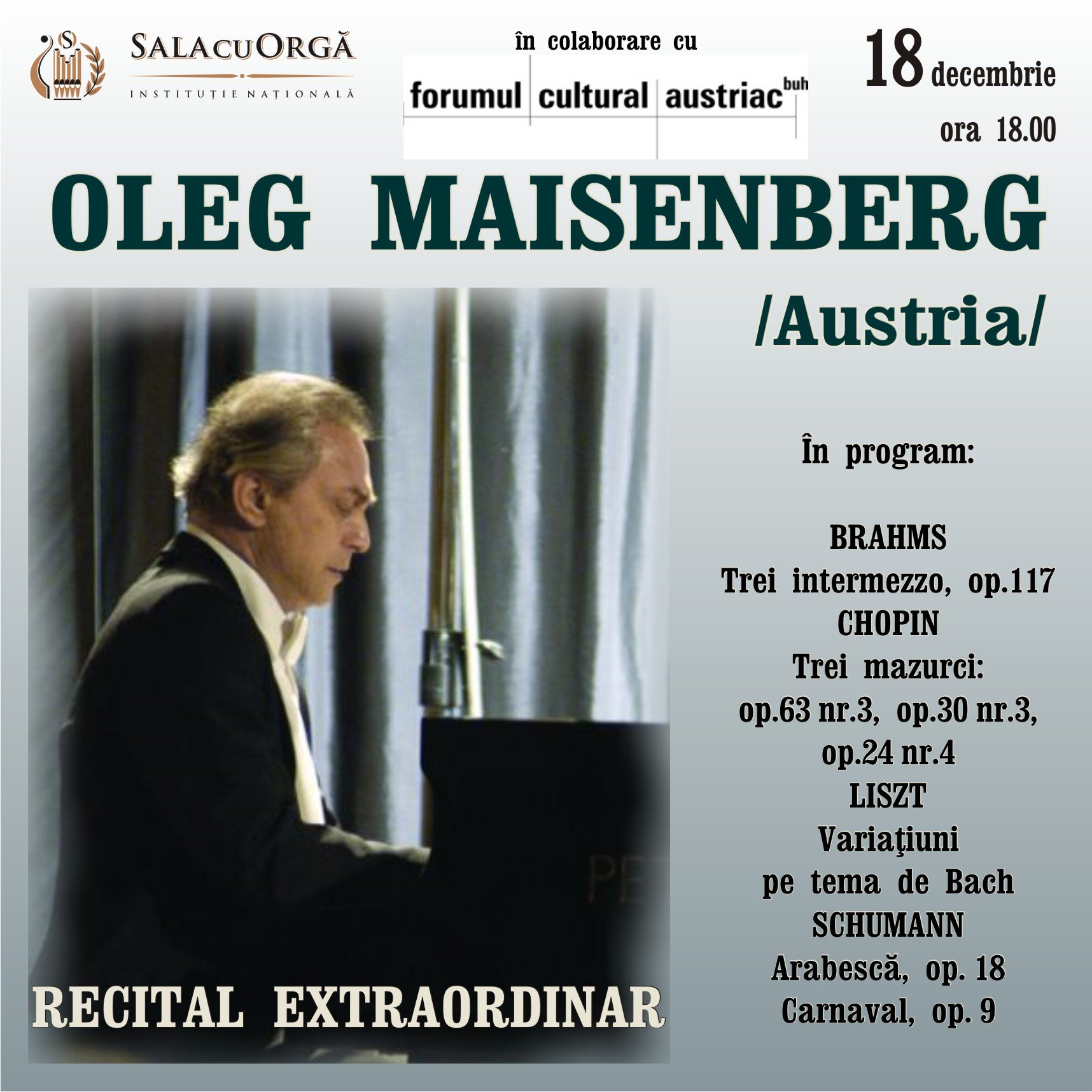 Pianistul Oleg Maisengerb - Austria