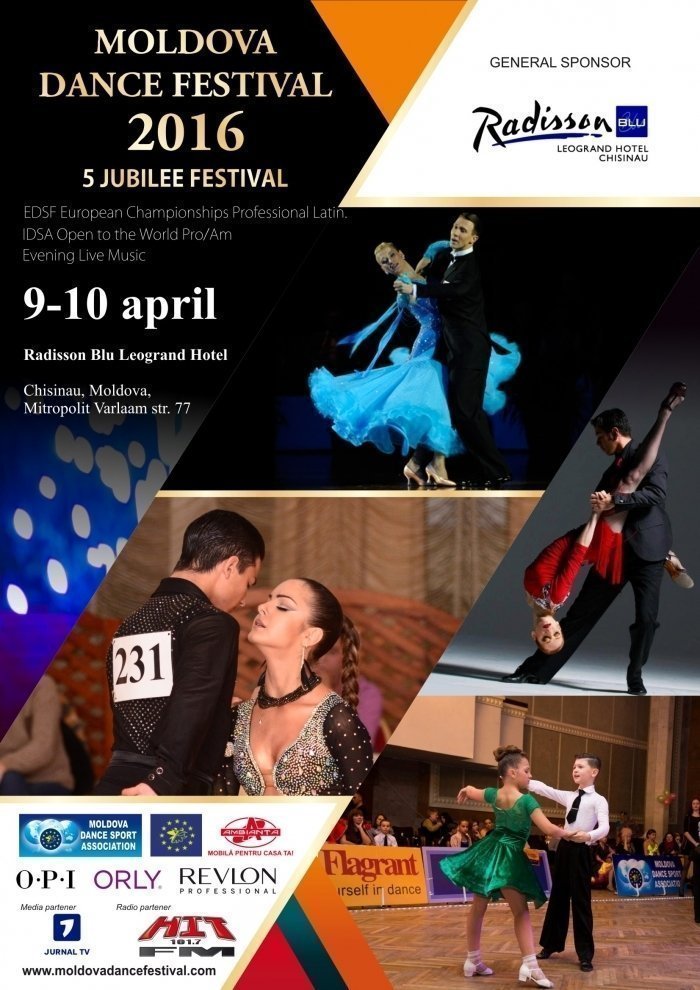 10 aprilie-09:00-Moldova Dance Festival 2016