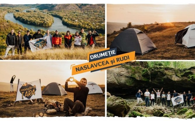 Drumeție + Camping cu Cortul la Rudi și Naslavcea