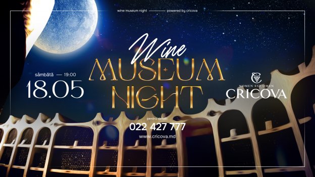 WINE MUSEUM NIGHT by Cricova Winery 