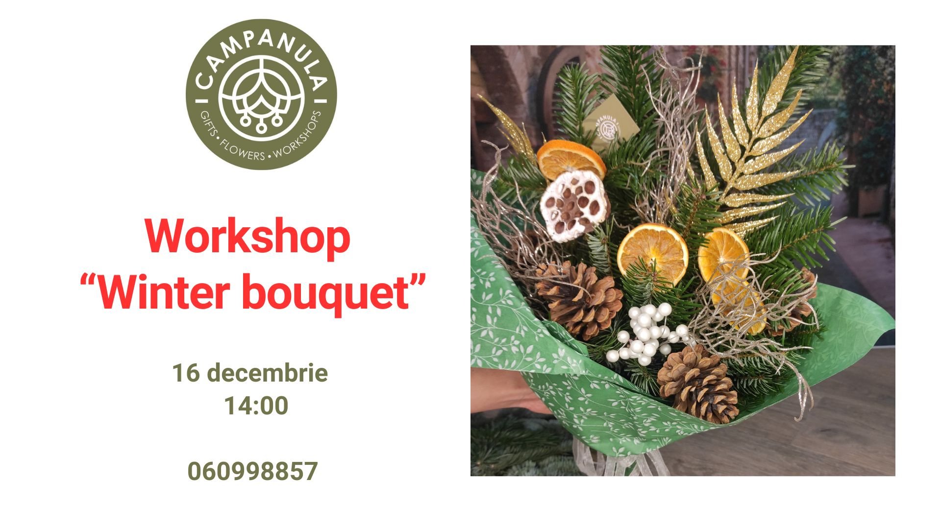 Workshop creativ «Winter Bouquet»