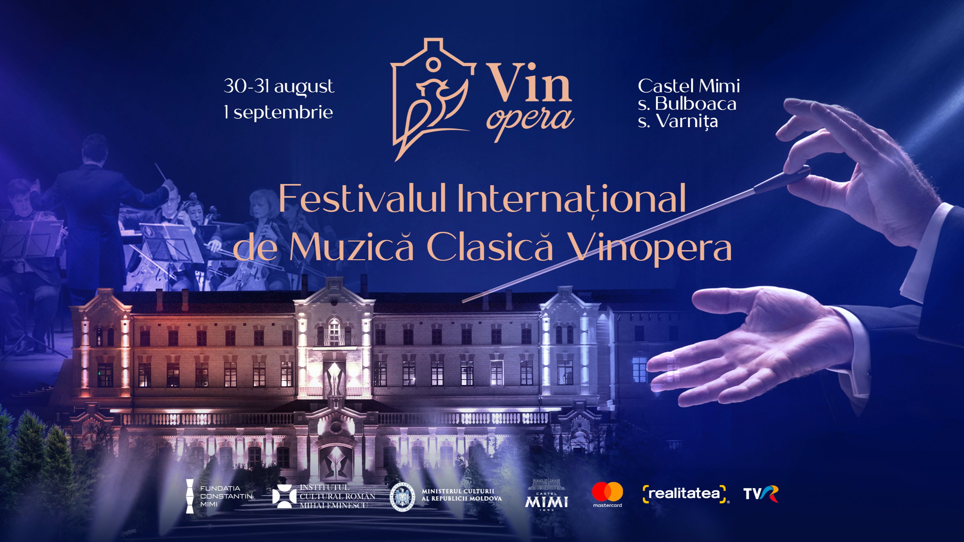 Festivalul Internațional de muzică clasică VinOpera la Castel Mimi 2023