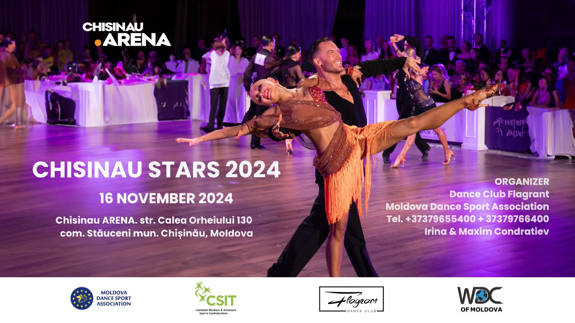 16 noiembrie 19.30-23.00 - Chisinau Stars 2024 