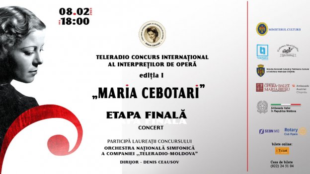 Concurs Internațional al Interpreților de Operă "Maria Cebotari" - Etapa finală