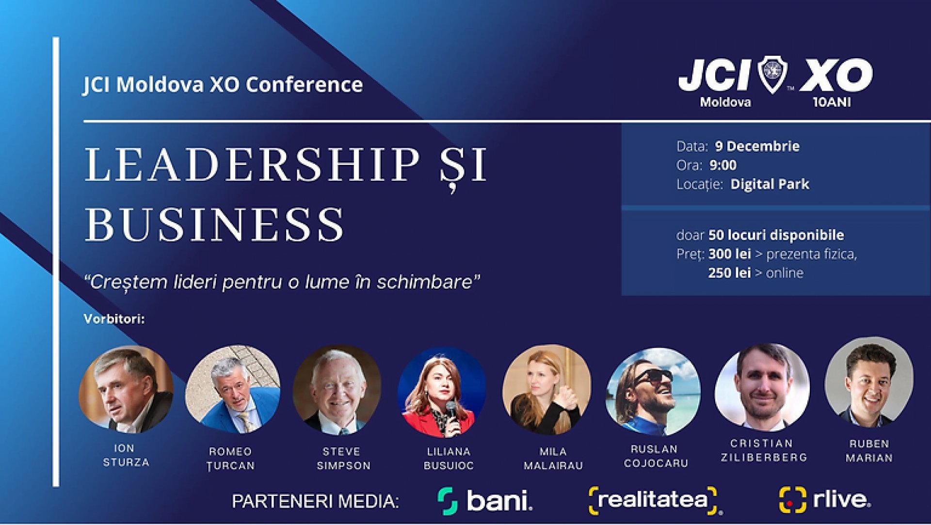 JCI MOLDOVA XO CONFERENCE: Leadership & Business