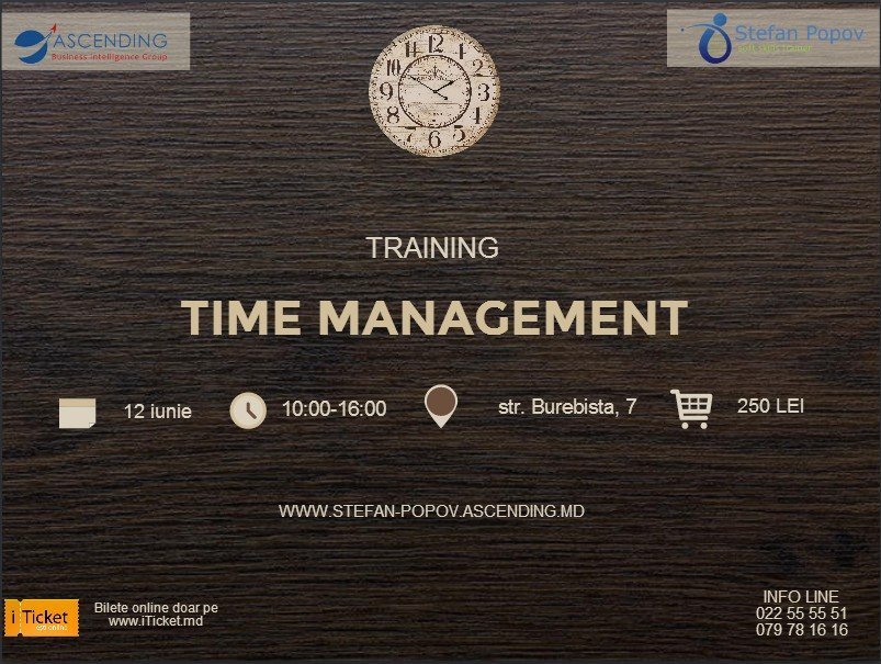 Training: TIME MANAGEMENT
