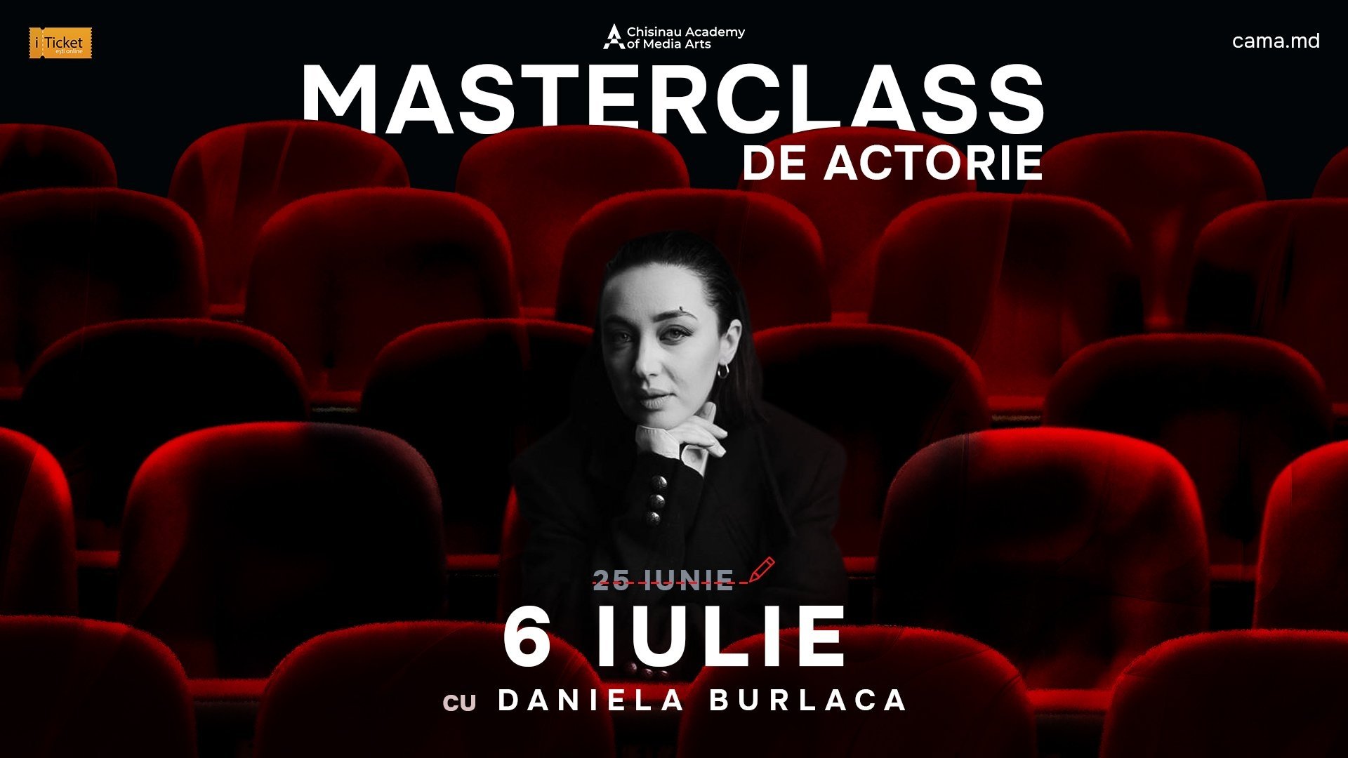 “Masterclass de Teatru cu Daniela Burlaca”