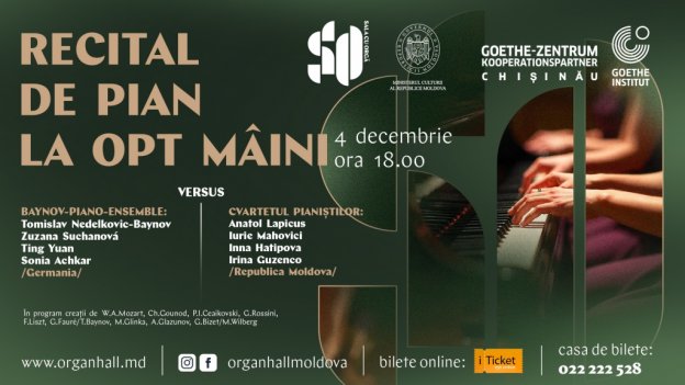 RECITAL DE PIAN LA OPT MÂINI