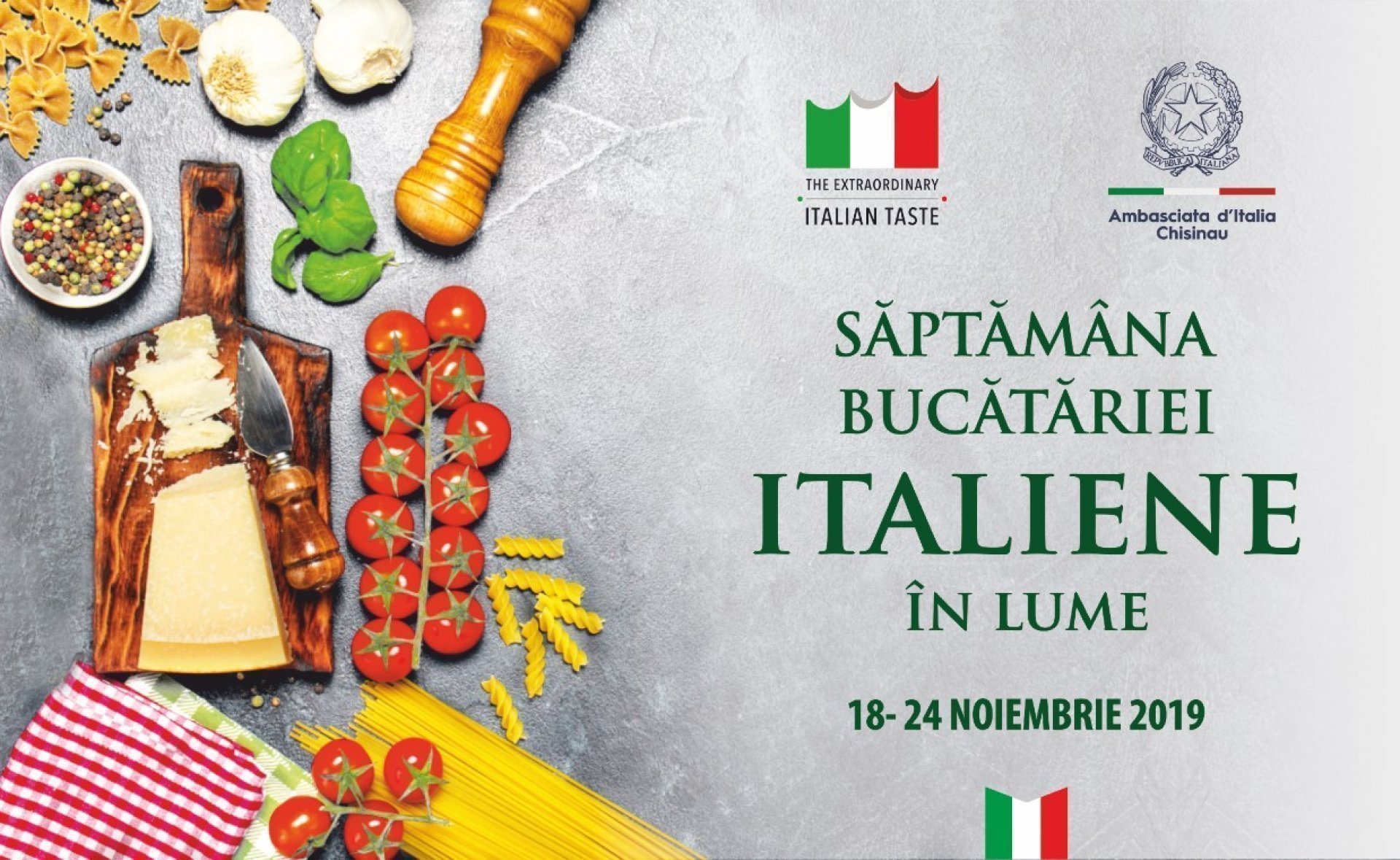 Săptămâna cu arome ale bucătăriei italiene la Chișinău