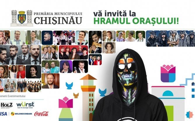 Primăria municipiului Chișinău vă invită la Hramul Orașului!