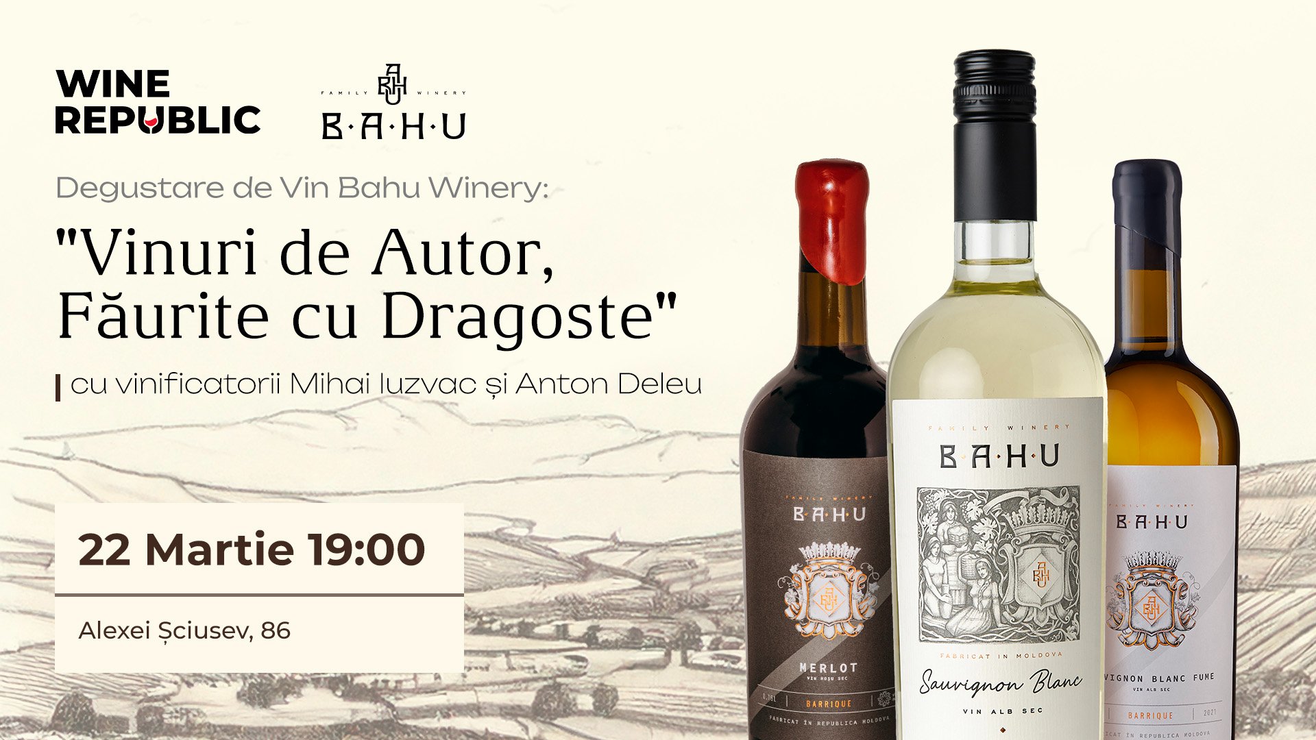 Bahu Winery Wine Tasting at Wine Republic! 