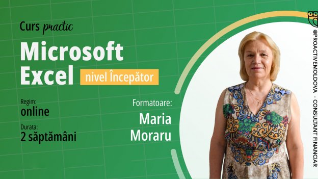 Curs practic MS Excel nivel Începător