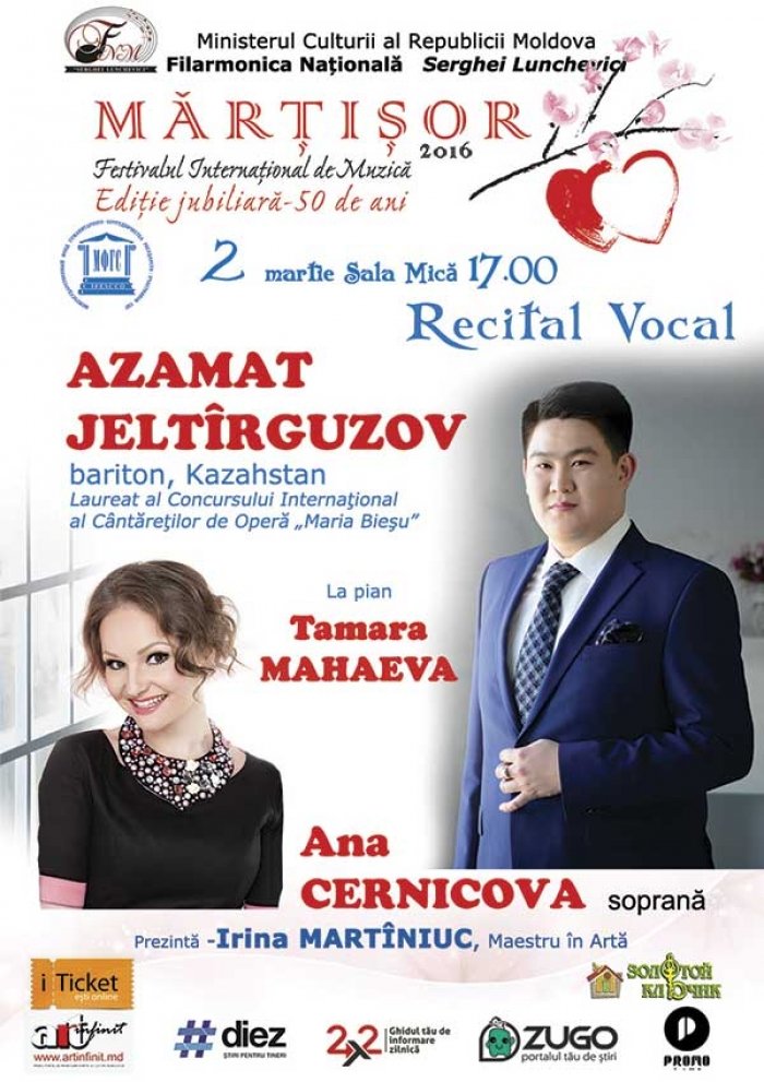 Recital Vocal cu Azamat JELTIRGUZOV si Tamara MAHAEVA