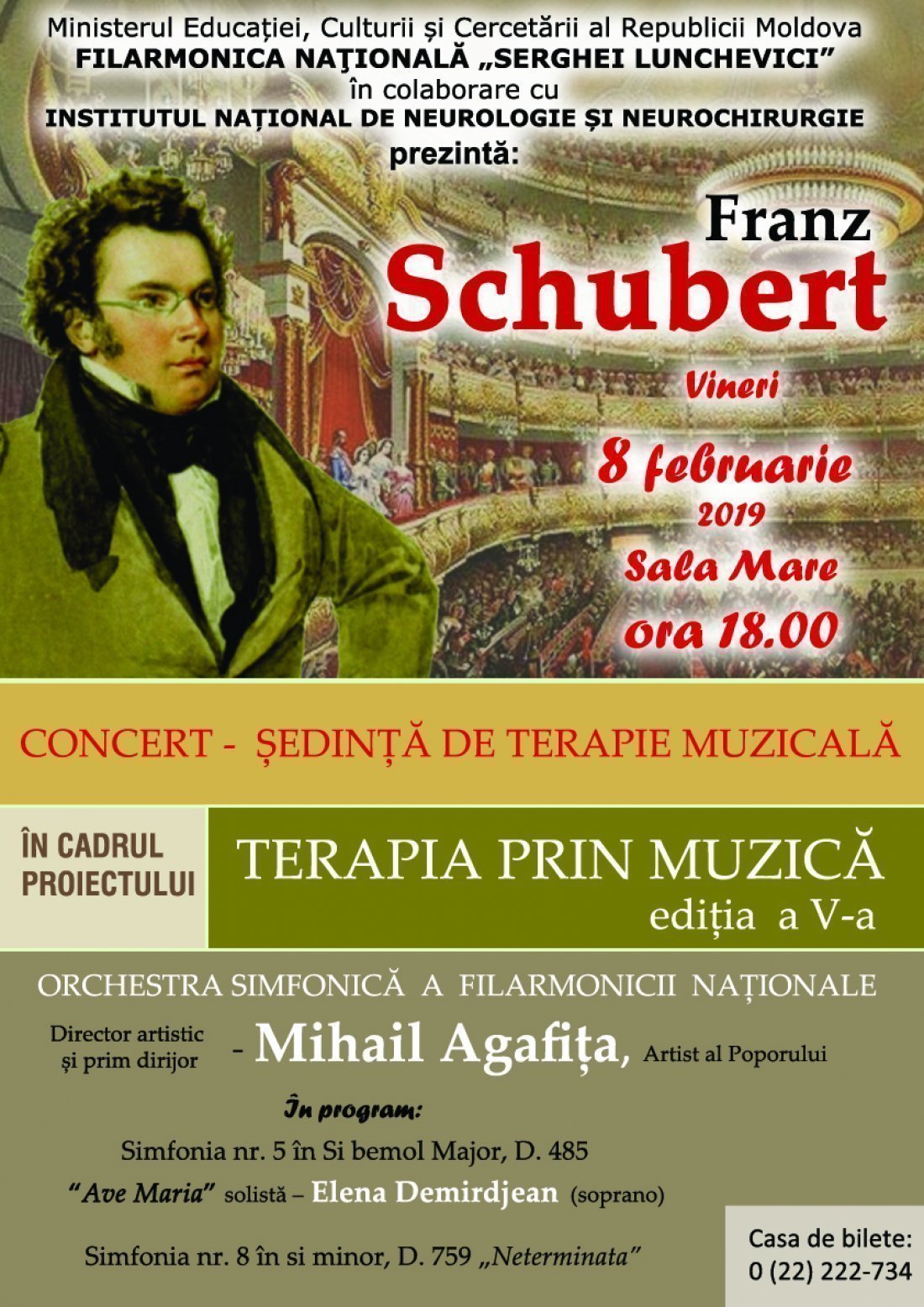 Sedinta de terapie muzicala - Franz Schubert